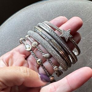 Brighton Silver and Gold Bracelet Collection